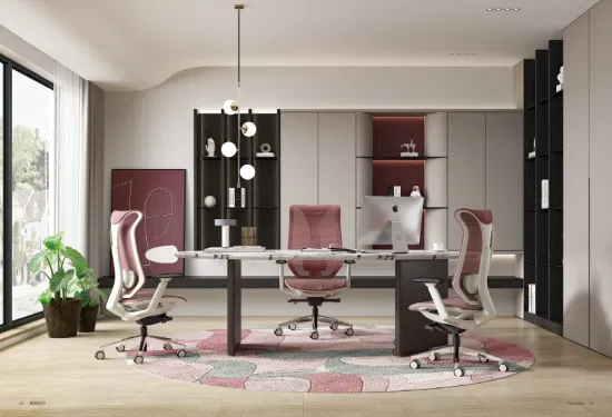 Meilleur prix Chaise de bureau ergonomique pivotante en maille à dossier haut ergonomique pour jeu sur ordinateur avec